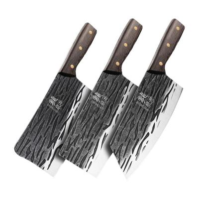 龙泉锻打菜刀菜板二合一厨房刀具