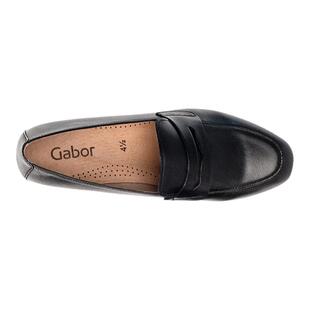 GABOR嘉步女鞋2025春季休闲一脚蹬乐福鞋简约舒适单鞋45213