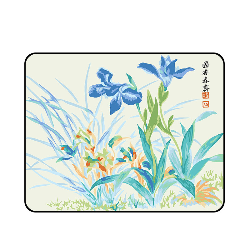 自油自画 数字油画diy填色手绘手工填充客厅卧室油彩桌面摆台画