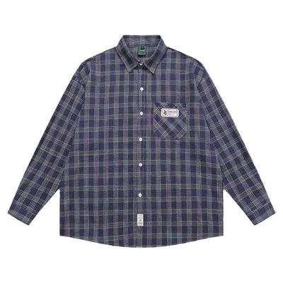 拆穿谎言衬衫外套宽松长袖衬衣