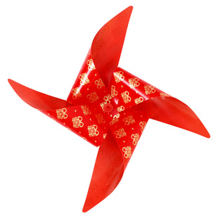 农村院子结婚装饰布置男方婚庆三角旗灯笼风车拉花婚礼用品大全