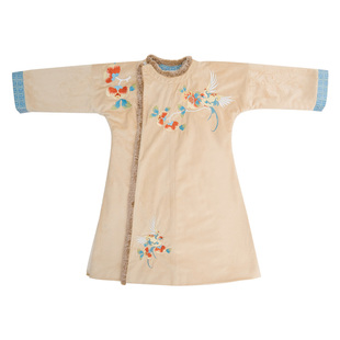 桐花坞汉服男童冬季儿童武侠风演出服宝宝古风加绒唐装拜年服套装