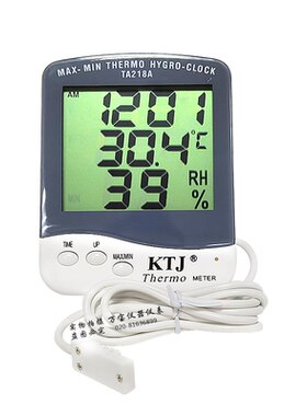 金拓佳 KTJ 温湿度表TA218A/B/D外置温度传感器家用电子温湿度计