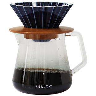 FELLOW简约手冲套组ORIGAMI折纸滤杯S号单层玻璃透明分享壶500ml