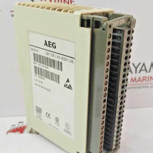 AEG MODICON DEP 216 / AS-BDEP-216 DISCRETE INPUT MODULE 16X2