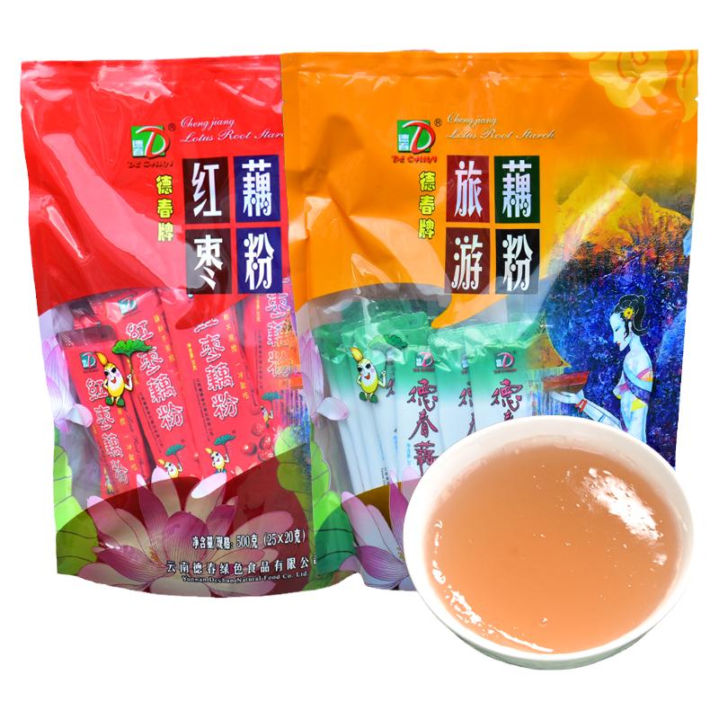 德春牌澄江藕粉500克独立袋装