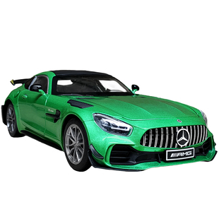 大号合金仿真绿魔大奔gtr汽车模型amg儿童玩具车1:18男孩豪华跑车