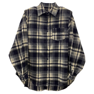 2026春季新款韩版复古格子衬衫搭字母印花背心小个子慵懒叠穿套装