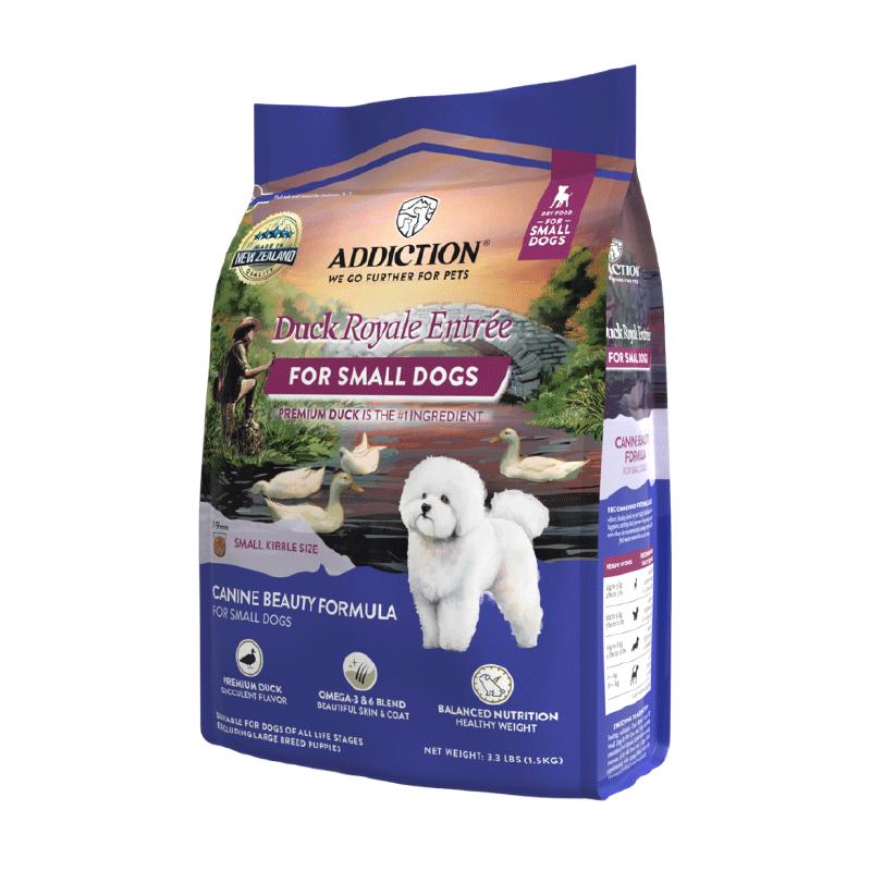 ADD爱德胜新西兰进口好吃清火小型犬小颗粒鸭肉犬粮1.5kg