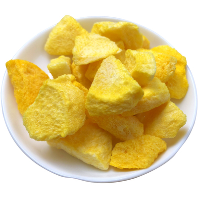 冻干黄桃干脆片烘焙整箱新货果干