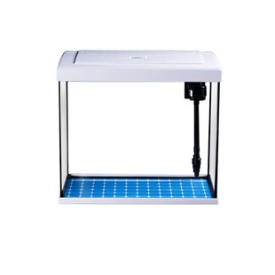 加厚钢化玻璃鱼缸新款小型鱼缸客厅高级鱼缸桌面缸生态鱼缸水族箱