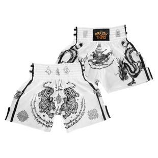 MMA搏击格斗泰拳刺符运动训练短裤男女UFC比赛弹力速干泰国健身男