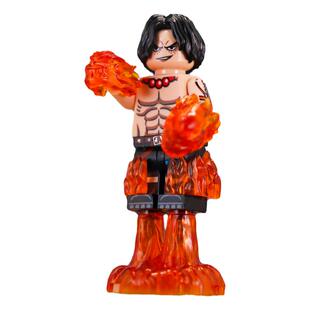 国产三方海贼王波特卡斯·D·火拳艾斯路飞动漫第三方MOC拼装人仔