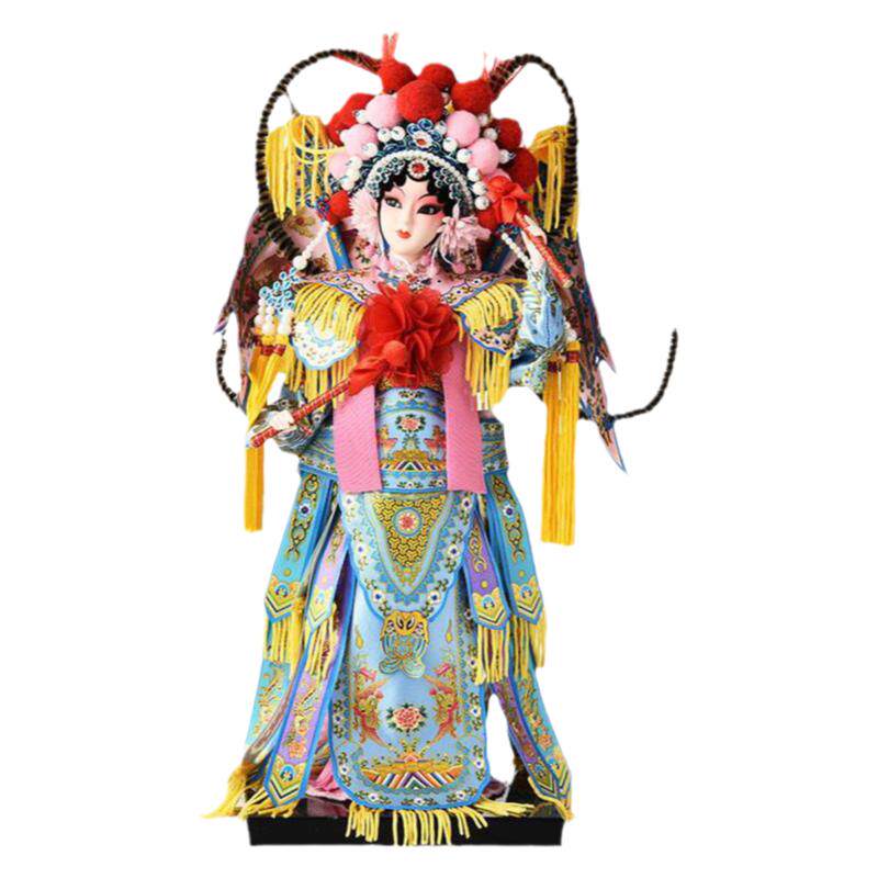 北京绢人中国风特色戏曲人物