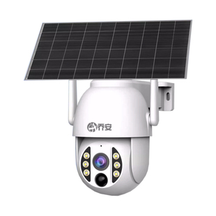 乔安太阳能监控器360度无死角手机远程无需网络家用室外4G摄像头