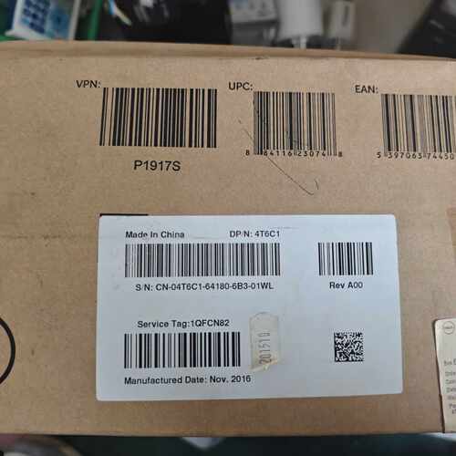【议价-可维修】IIPS Dell19 P1917S 显示器 /均有货