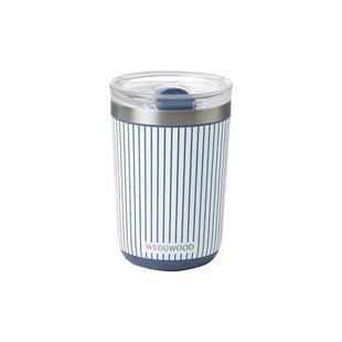 WEDGWOOD威基伍德蓝调几何随行杯保温保冷杯咖啡杯商务送礼