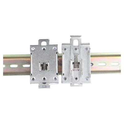 C45导轨卡扣固定镀镍大号140.5长