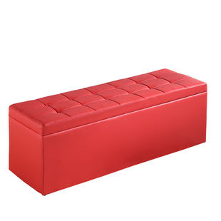 服装店试衣间换鞋凳鞋柜可坐收纳箱沙发凳子长方形家用床尾储物凳