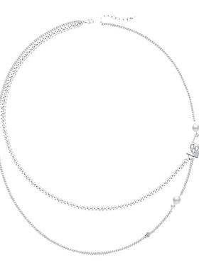 vigg锁头项链女夏轻奢小众设计感