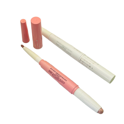 超闪湿漉漉holika卧蚕笔韩国holica珠光提亮细头阴影哑光双头眼影