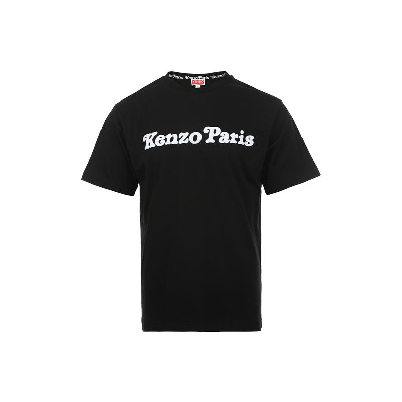 【自营】KENZO男士SS25卡通动物印花联名潮流宽松纯棉圆领短袖T恤