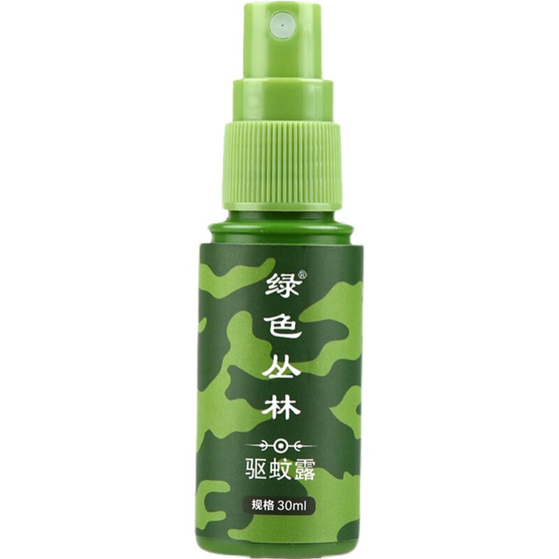绿色丛林驱蚊液喷雾剂户外野营露营防虫防蚊神器随身含避蚊胺15