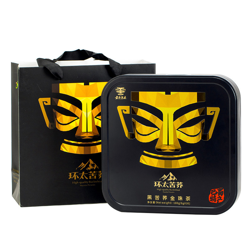 环太黑苦荞茶耐泡巴蜀文化180g