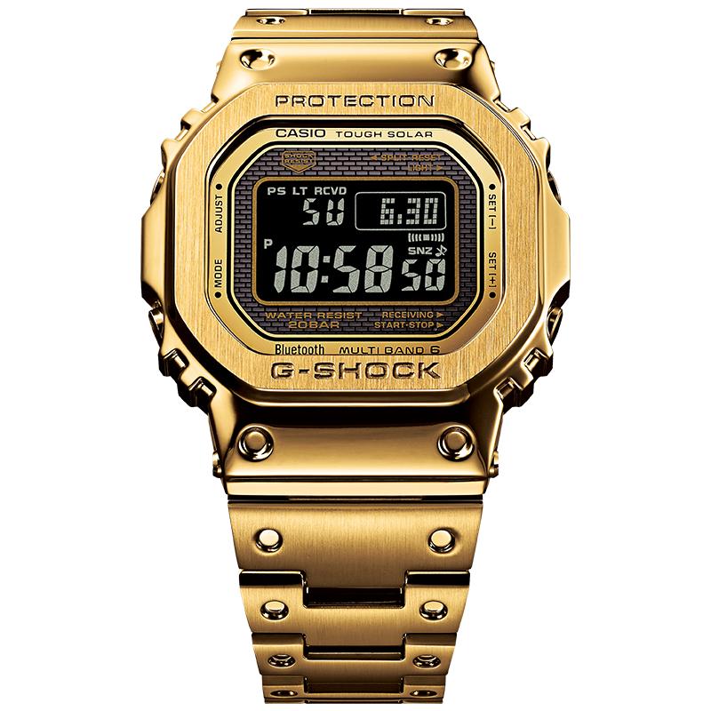 卡西欧GMW-B5000金属方块腕表