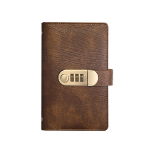 鳄鱼纹现金理财存钱本2026年新款百元收藏册网红记账本大容量多功能防水人民币5万元存钱夹钱册存钱袋密码锁