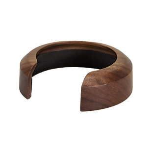 格米莱冲煮头隔热罩胡桃木防烫实木咖啡器具适配3006/3145B咖啡机