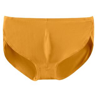 竹浆纤维薄款个性感透气青年低中腰宽松三角裤男内裤阿罗裤侧开叉