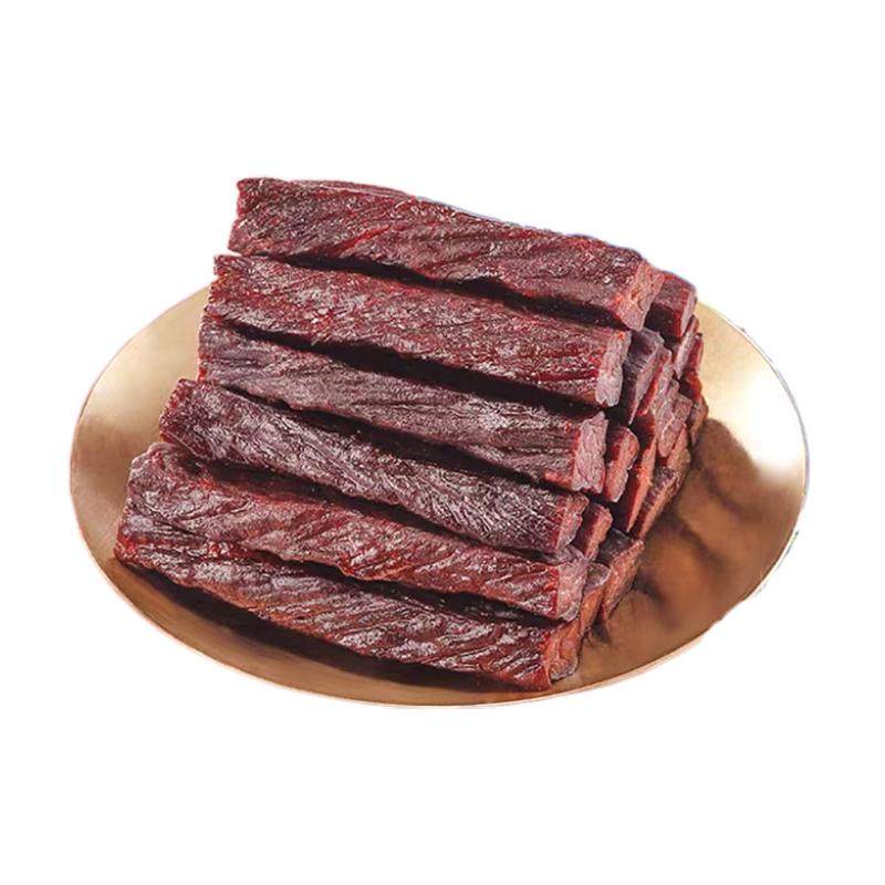 风干牛肉干内蒙古特产健身解馋