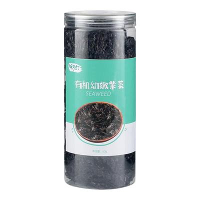 味可幻福建有机头水紫菜60g罐装