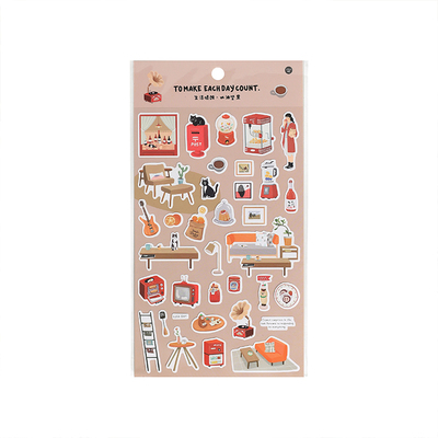 Infeel.Me日常纸质人物贴纸贴画