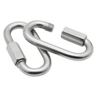 304不锈钢快速接环 链条连接环联接环 登山扣 宠物链条扣M3.5-M12