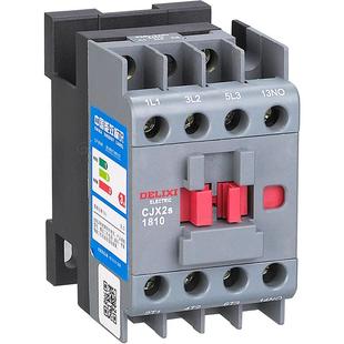 德力西电气交流接触器CJX2S-1210单相220V 0910 1810 2510三相
