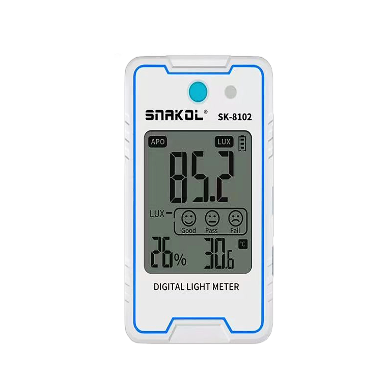 斯耐科照度计SK8102儿童护眼测光仪植物家用高精度迷你亮度测试仪