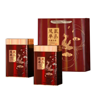 凤凰单枞茶锯朵仔潮州特产凤凰单丛高山老枞春茶叶乌岽单从杏仁香