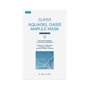 韩国化解丨S.NATURE善自然超级水库啫喱精华面膜 oliveyoung推荐