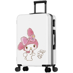 美乐蒂涂鸦行李箱拉杆箱旅行箱女学生韩版密码皮箱万向轮结实耐用