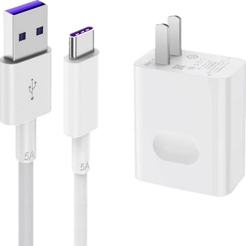 22.5W超级快充充电器usb插头适用华为mate20 30pro nova5pro mate9 40w荣耀v10v20手机散热器5A正品通用套装