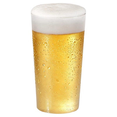 霜山磨砂水晶玻璃杯冷饮杯360ml