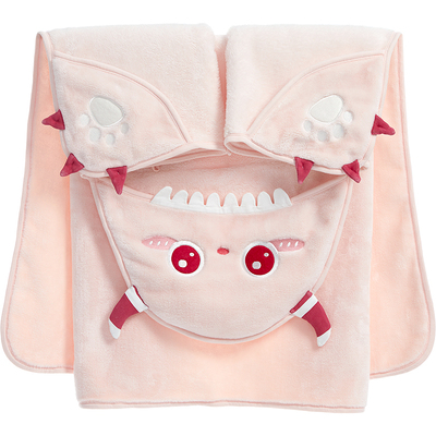 【学校推荐】学生午睡毯斗蓬盖毯