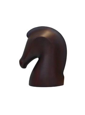 HS小象马头漆器镇纸摆件客厅桌面