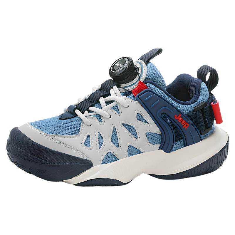 jeep儿童运动鞋2025新款男童鞋子软底户外跑步鞋女童透气休闲鞋