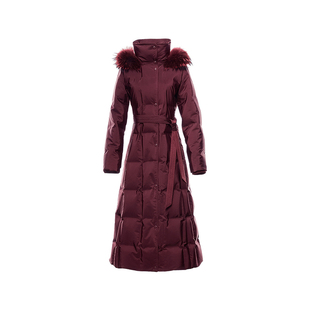 【白鹅绒】Koradior珂莱蒂尔商场同款2025冬季加厚长款连帽羽绒服