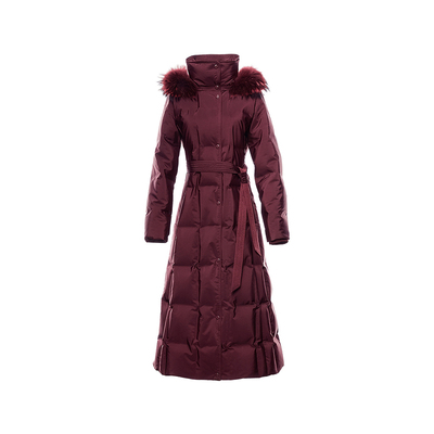 【白鹅绒】Koradior珂莱蒂尔商场同款2025冬季加厚长款连帽羽绒服