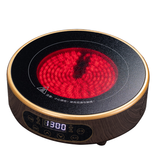 新款电陶炉1300瓦围炉煮茶器烧水泡茶专用小型电磁炉光波炉家用