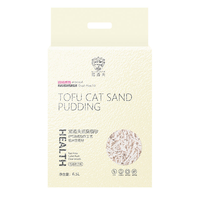 宠道夫奶香味豆腐猫砂去除臭味低尘结团不沾底可溶解木薯猫砂包邮
